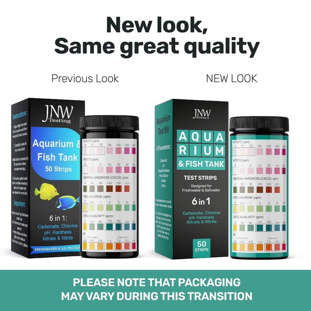 Buy now Aquarium Test Strips - 9-in-1 Aquarium Test Kit with eBook - Aquarium Water Test Kit with Quick and Accurate Fish Tank Test Strips - 100 Test Strips by JNW Direct at indiglob india
