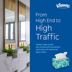 Kleenex Professional Paper Hand Towels, Bulk, 18 Boxes x 120 Sheets (01701)
