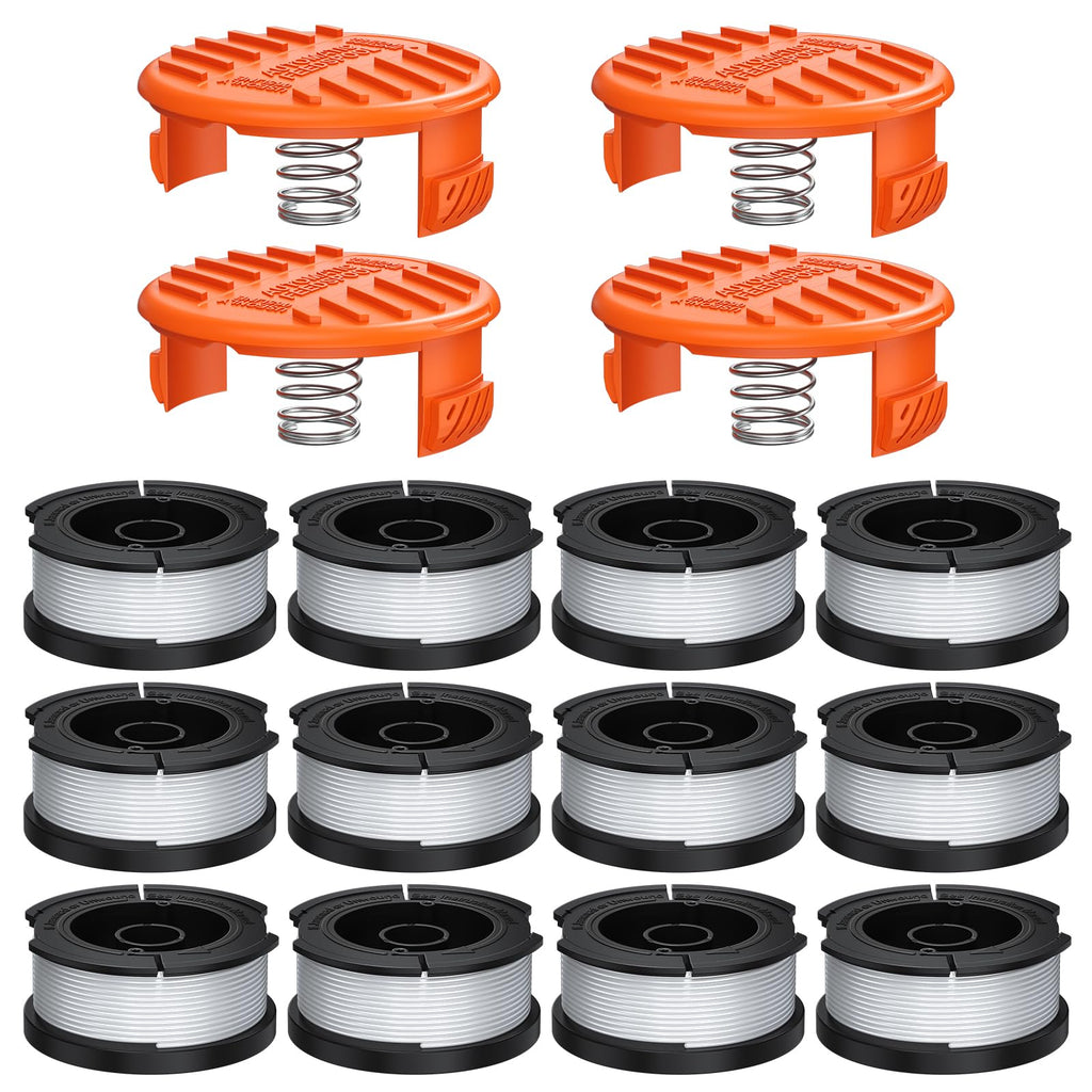 Bessport 16 Pack Trimmer String Replacement for Black+Decker 0.065" AF-100