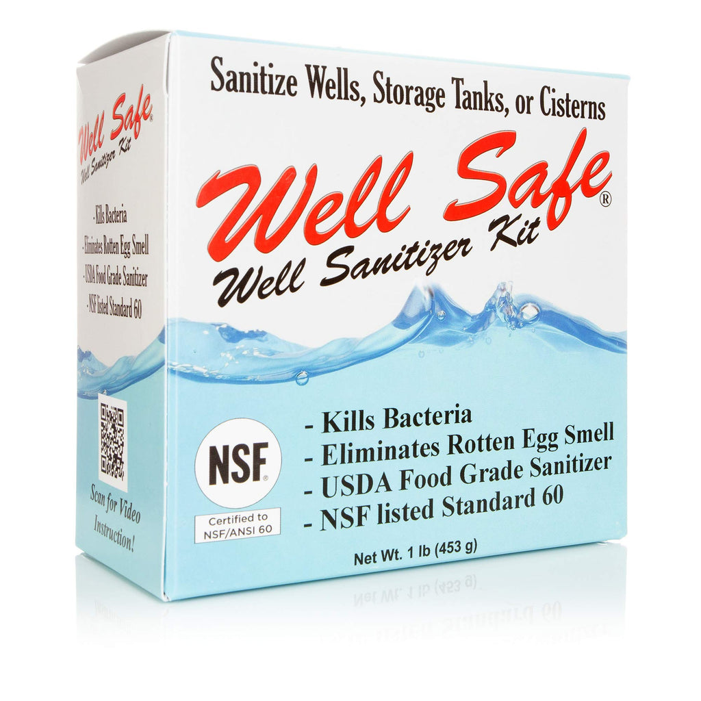 WELL SAFE Well Sanitizer Kit for Well Water Treatment & Sulfur Smell