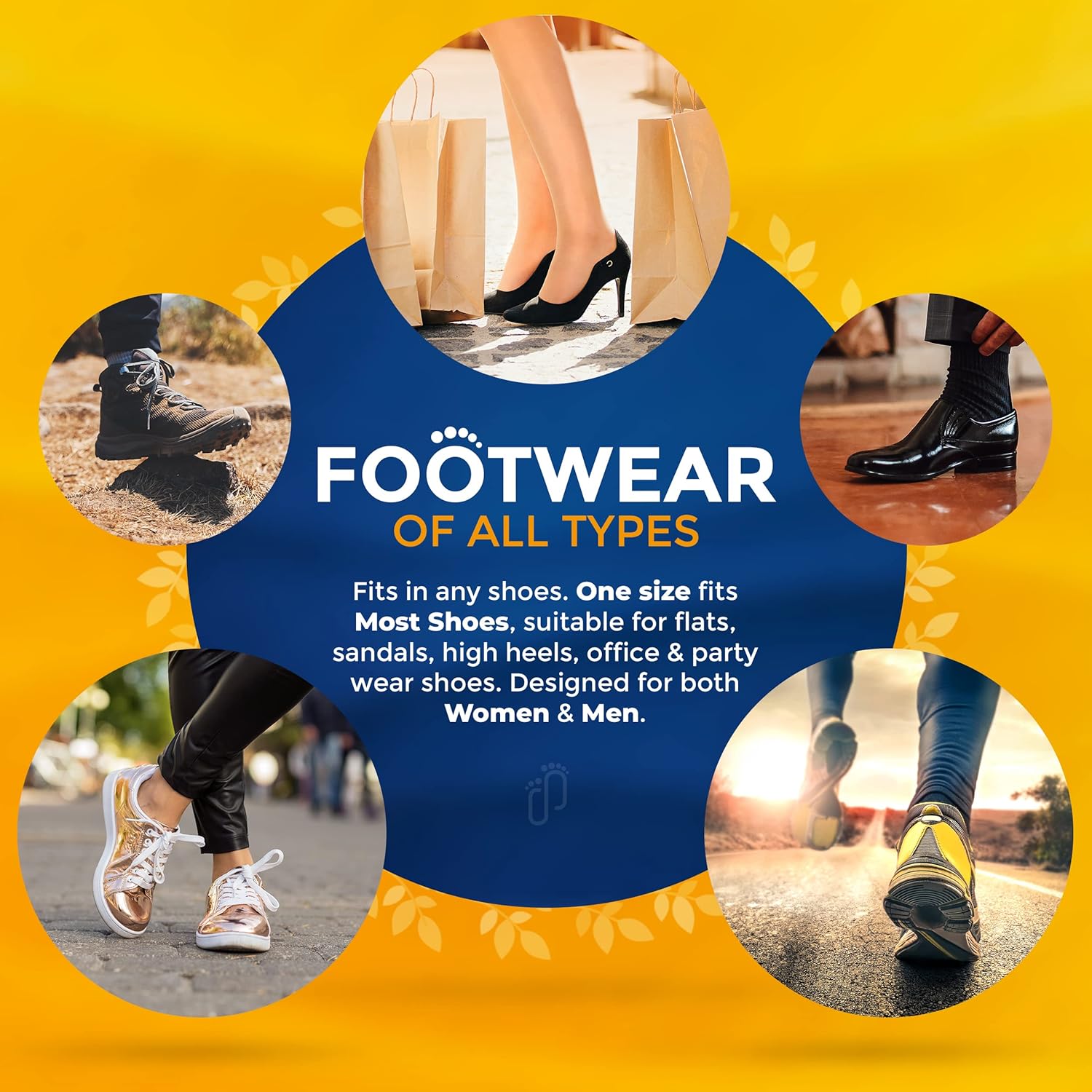 Buy now 2 Pair Metatarsal Pads - Ball of Foot Cushions for High Heel Comfort - Heel Inserts - 0.12in Thick Morton's Neuroma Relief Pads - Foot Pads for Balls of Feet at indiglob india