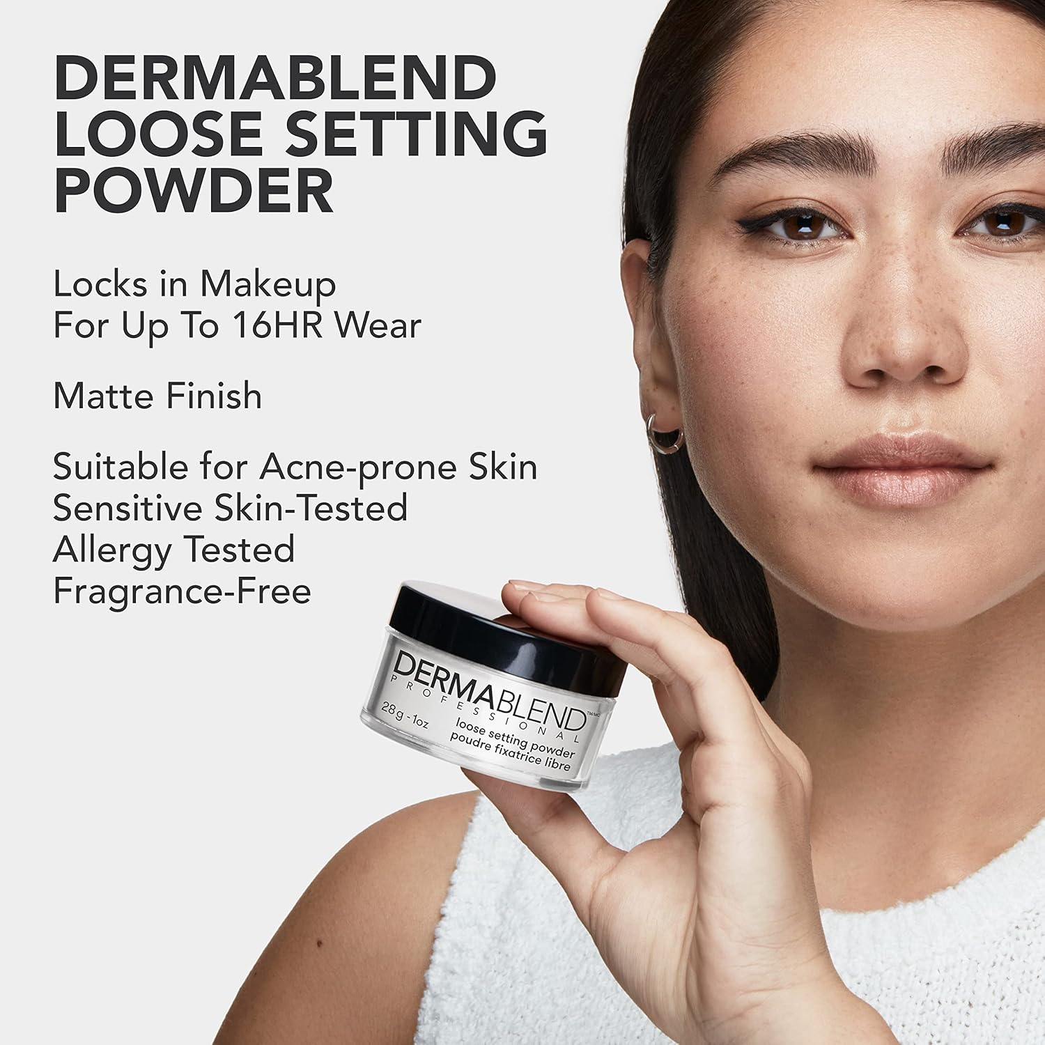 Buy now Dermablend Loose Setting Powder, Face Powder Makeup & Finishing Powder for Light, Medium & Tan Skin Tones at indiglob india
