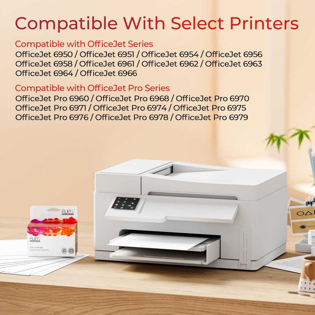 902XL Ink Cartridges for HP Printers for HP 902XL Ink Cartridges Combo Pack