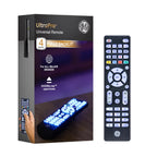 Buy now GE Universal Remote Control, Samsung TV Remote,Universal TV Remote for Roku TV, Vizio, LG, Sony, Sharp, Roku, Apple TV, TCL, Panasonic, Smart TVs, Streaming Players, Blu-ray, DVD, 4-Device, Gold,48845 4 Device Brushed Black Blue Backlit at indiglob india
