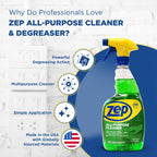 Zep Acidic Toilet Bowl Cleaner 32 oz (1ct) & All-Purpose Cleaner (1ct