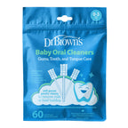 Dr. Brown's Baby Oral Cleaners, 0m+, 60 Count