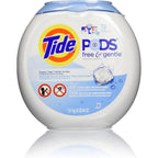 Buy now Tide PODS Free & Gentle Laundry Detergent Soap Pacs, 81 Count, Tide PODS Laundry Detergent at indiglob india
