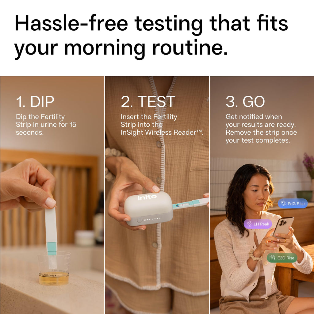 Inito Fertility Monitor Dual LH Test Strips | Pack of 20