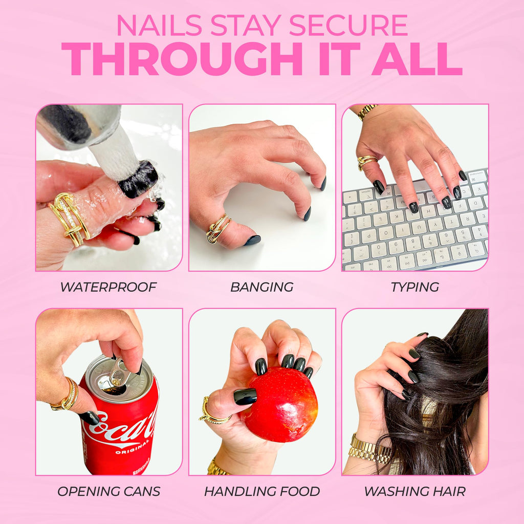 Brush On Nail Glue for Press On Nails, Quick Dry Ultra Strong - 7ml | Quick Dry, Ultra Strong