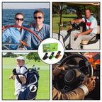 3PACK Cigar Holder For Golf Cart ,Golf Cart Accessories Cigar Gifts For Golfers