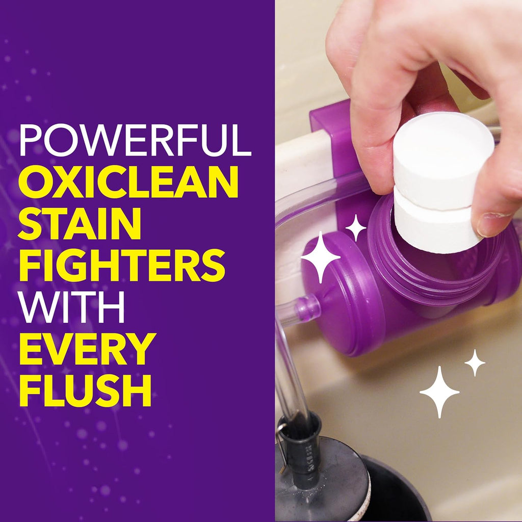 Buy now Kaboom Scrub Free! Toilet Bowl Cleaner System with 2 Refills at indiglob india