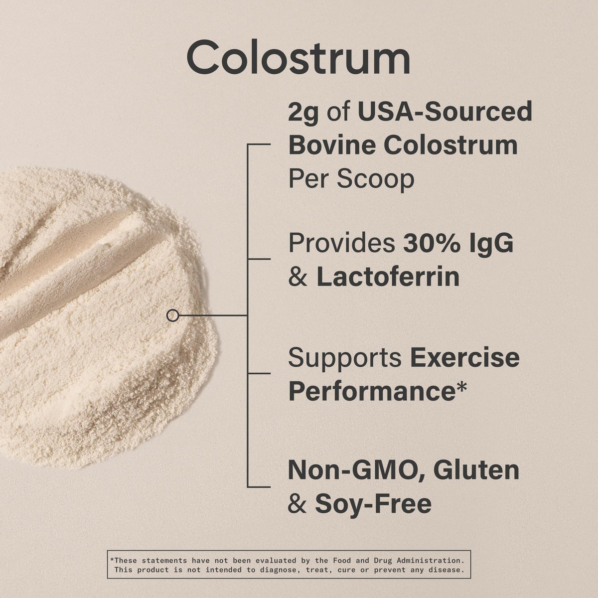 Sports Research® Bovine Colostrum Powder | Immune & Gut Health Support