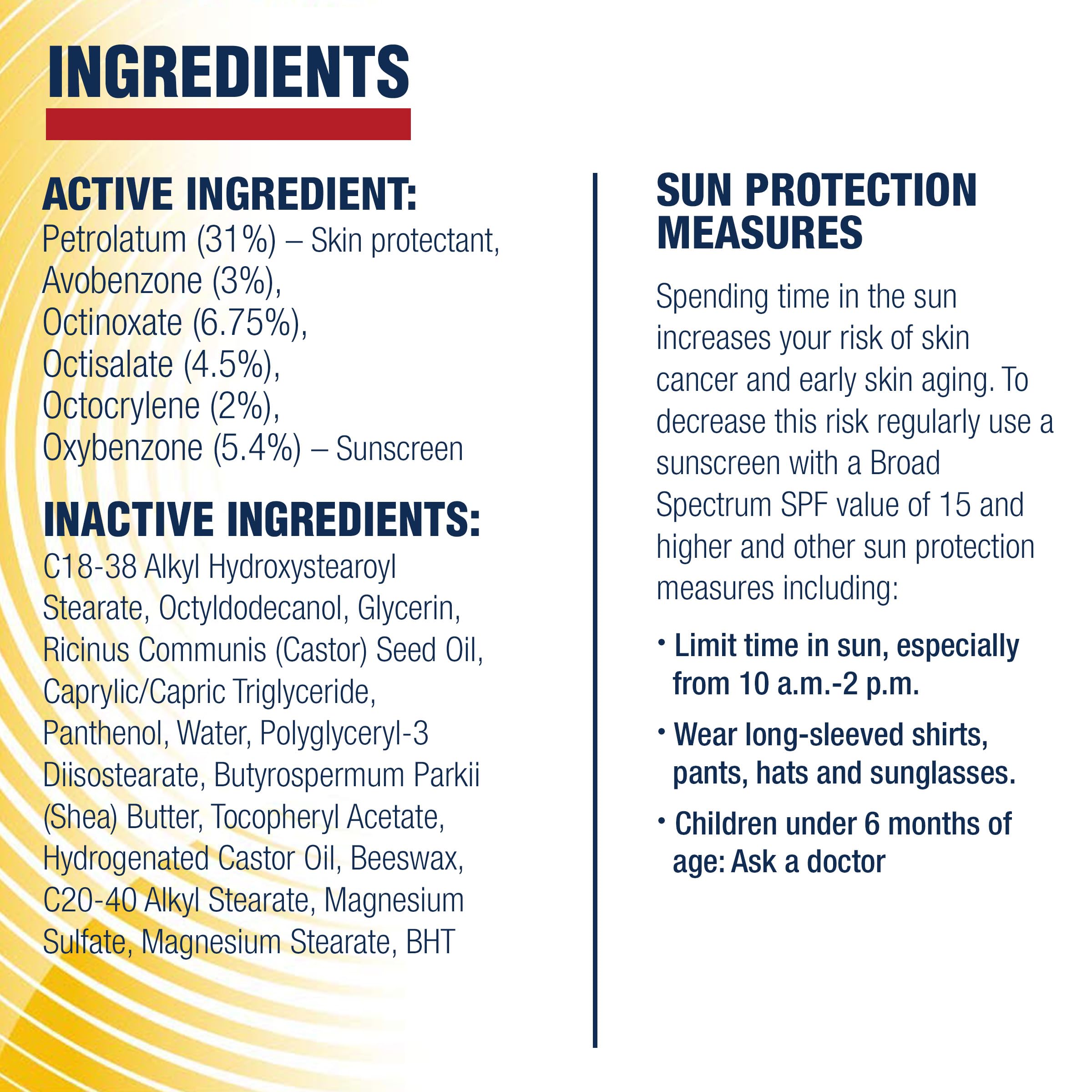 Aquaphor Lip Protectant and Sunscreen Ointment, SPF 30, 0.35 FL OZ | Lip Sunscreen Ointment with Shea Butter Repairs and Protects Dry Lips, Fragrance and Paraben Free