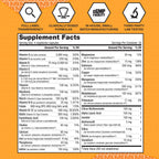 NutraBio Multisport for Men - Mens MultiVitamin - 33 Vitamins, Minerals, Micronutrients - Rich in Antioxidants - Supports Peak Athletic Performance, Energy, Metabolism (120 Vegetable Capsules)