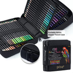 PRINA Art Supplies 120 Colors Colored Pencils Set for Adults Coloring Books with Sketchbook, Professional Vibrant Artists Coloring Pencils for Drawing Sketching Blending Shading, Soft Core Oil Based