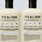 California Naturals Classic Clean Toasted Coconut Shampoo Conditioner Set, Natural, Vegan, Cruelty, Silicone, Paraben, and Sulfate Free, All Hair Types, 20 Fl Oz