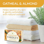 Buy now Yardley Oatmeal and Almond Bar Soap, Oatmeal & Almond, 4 Ounce at indiglob india