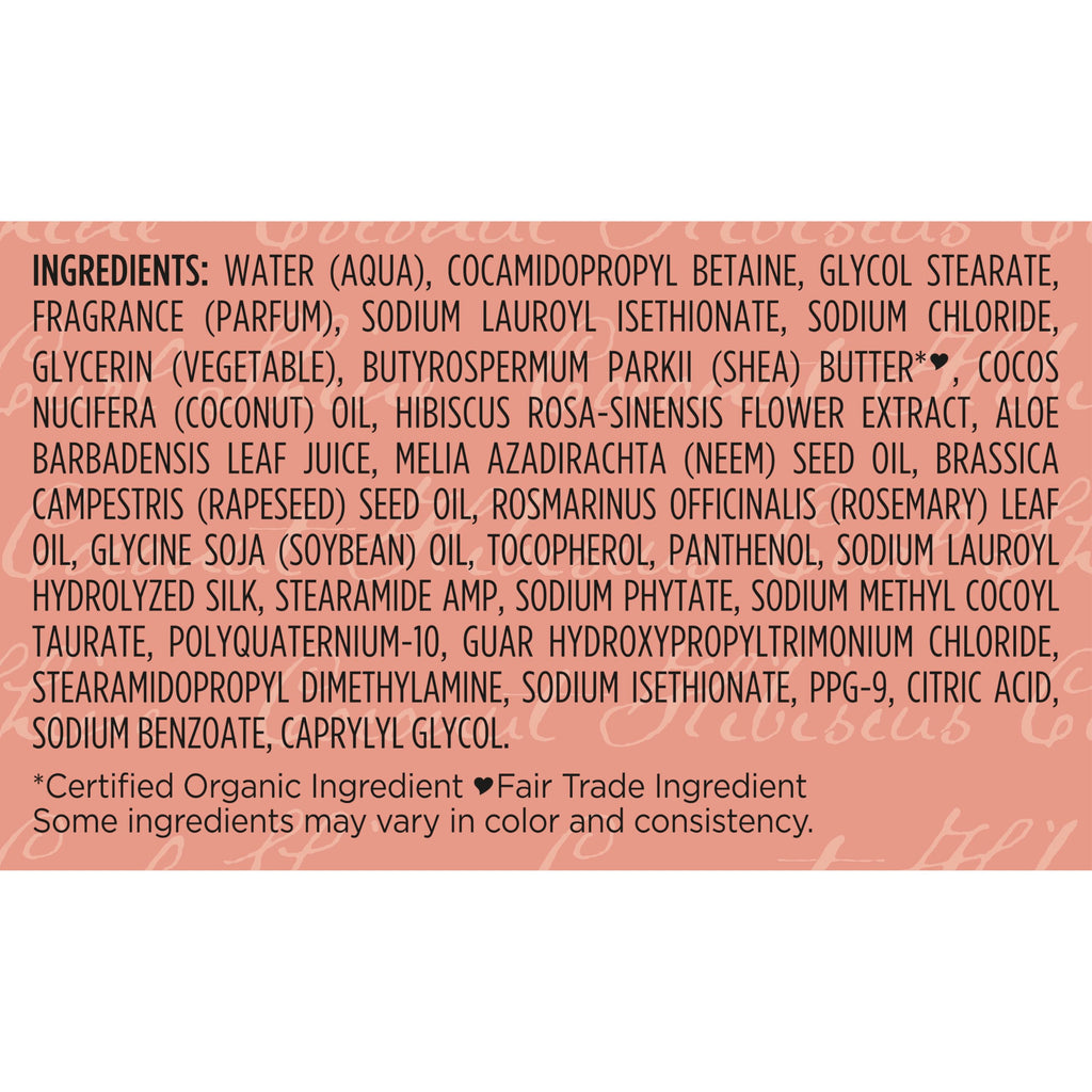 Shea Moisture Coconut & Hibiscus Shampoo for Curly Hair Hydrating 24oz | For curly hair - instantly hydrates, defines, and boosts shine with Coconut Oil, Neem Oil, and Silk Protein.