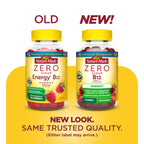 Nature Made Zero Sugar Energy Vitamin B12 Gummies, 110 Sugar Free Gummies | B12 Vitamin 1000 mcg per Serving, Energy Metabolism Support, Aspartame Free, Raspberry Flavor, 55 Day Supply