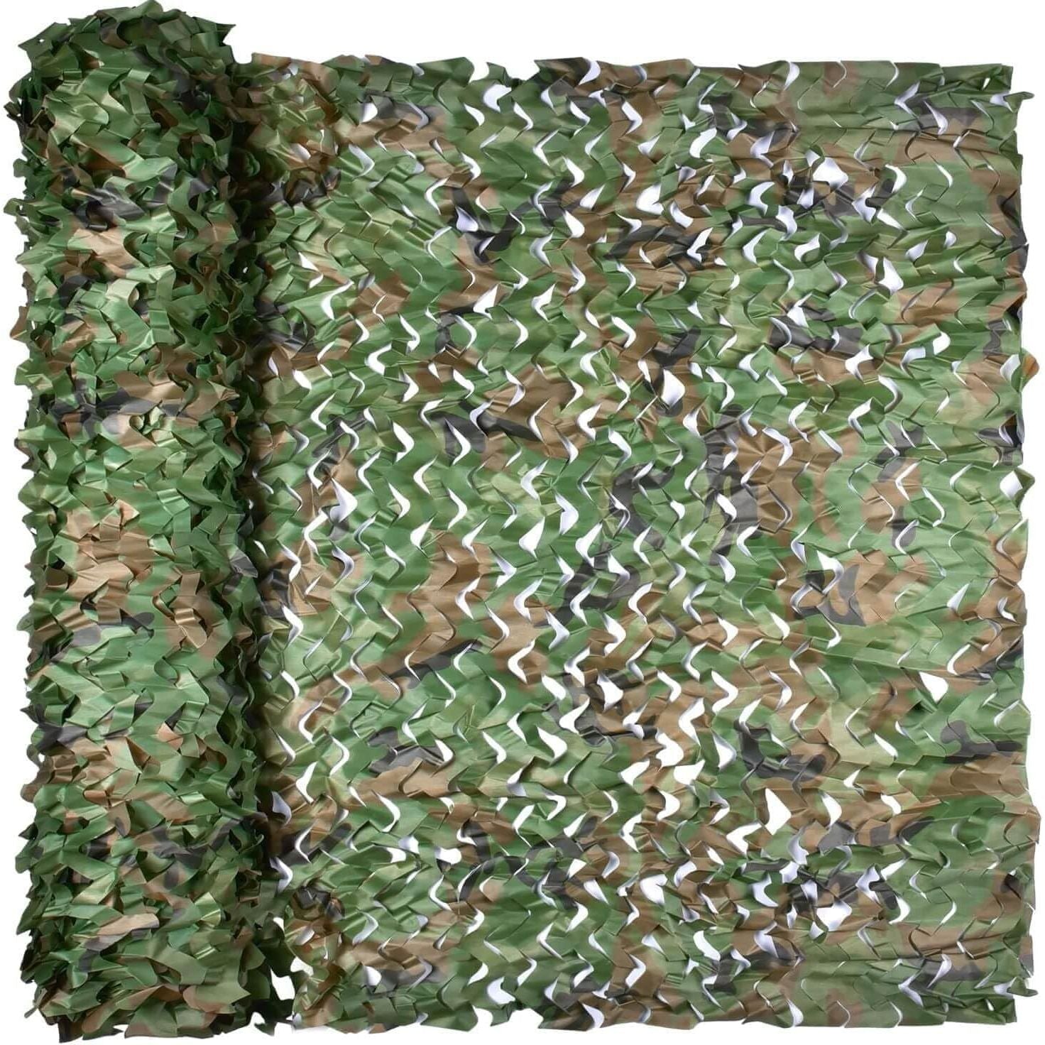 Buy now Camo Netting, Camouflage Netting, Hunting Blind Camo Net, Army Party Decorations, Sunshade Fence Nets, Lightweight, Bulk Roll, Mesh, Great for Camping, Shooting, Photograph, Car Cover, Outdoor 4.9ftx19.7ft Woodland at indiglob india
