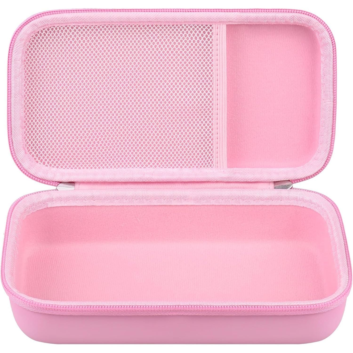 Buy now BOVKE Hard Travel Speaker Case for Bose New SoundLink Flex Speaker (2nd Gen) / Bose SoundLink Flex Bluetooth Portable Speaker, Extra Mesh Pocket for Bose Speaker Charger, Charging Cables, Stone Blue Petal Pink at indiglob india