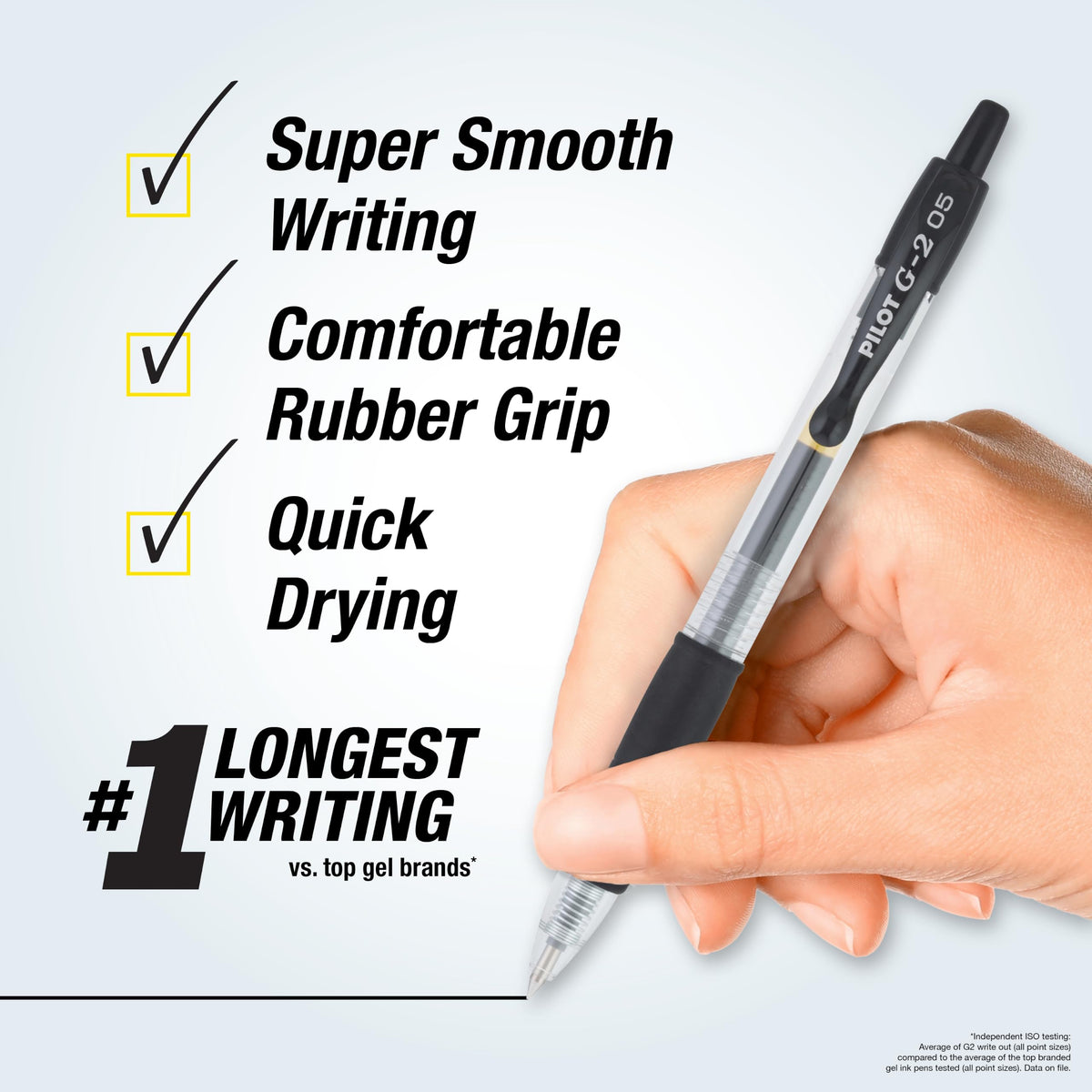 PILOT G2 + FriXion Synergy Companion Pack, 0.5mm, Black Ink, 6-Pack