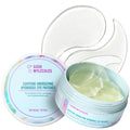 Good Molecules Caffeine Energizing Hydrogel Eye Patches - Eye Mask with Hyaluronic Acid Hydrate and Reduce Puffiness - Pack of 30, Skincare for Face