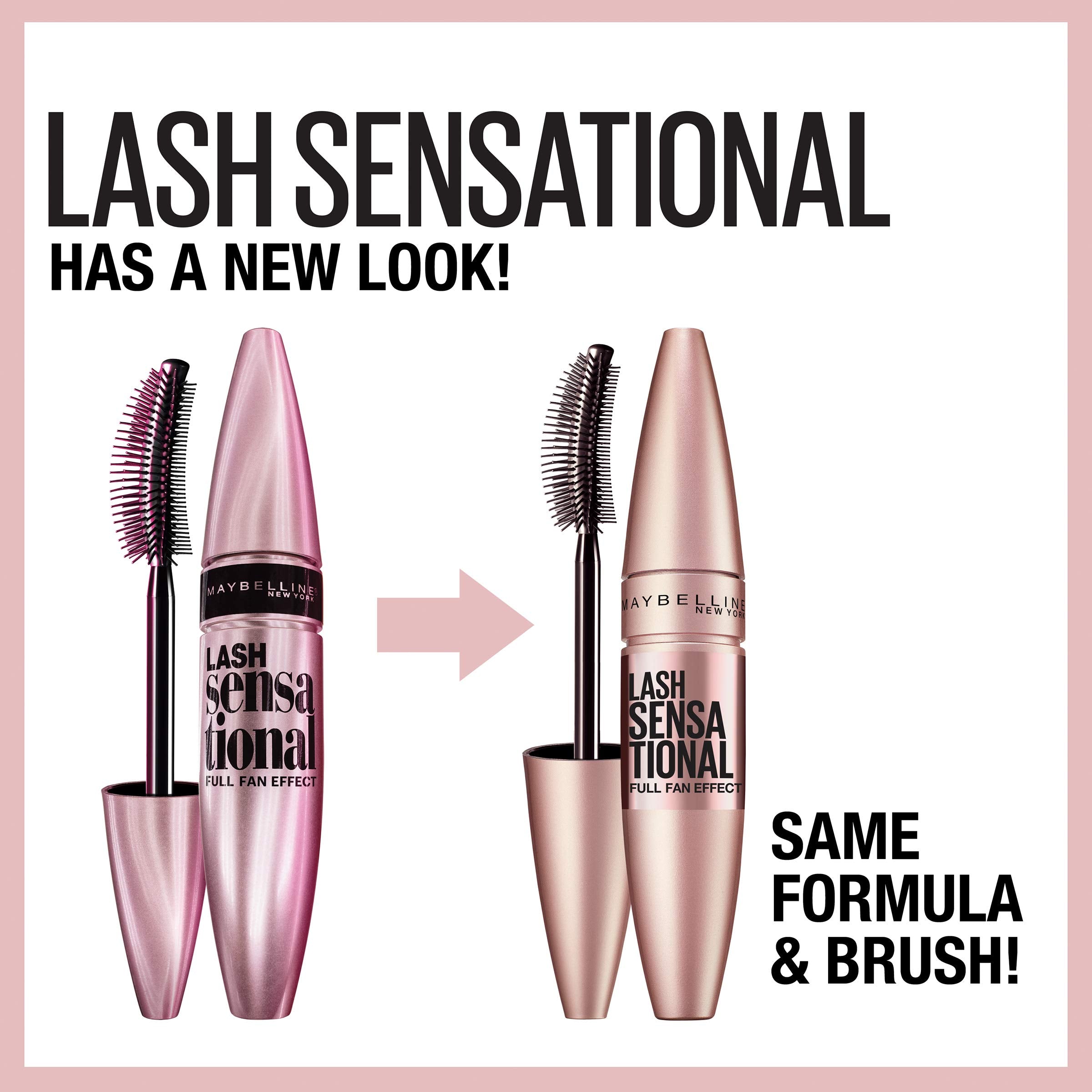 Buy now Maybelline Lash Sensational Washable Mascara, Lengthening and Volumizing for a Full Fan Effect, Midnight Black, 1 Count at indiglob india