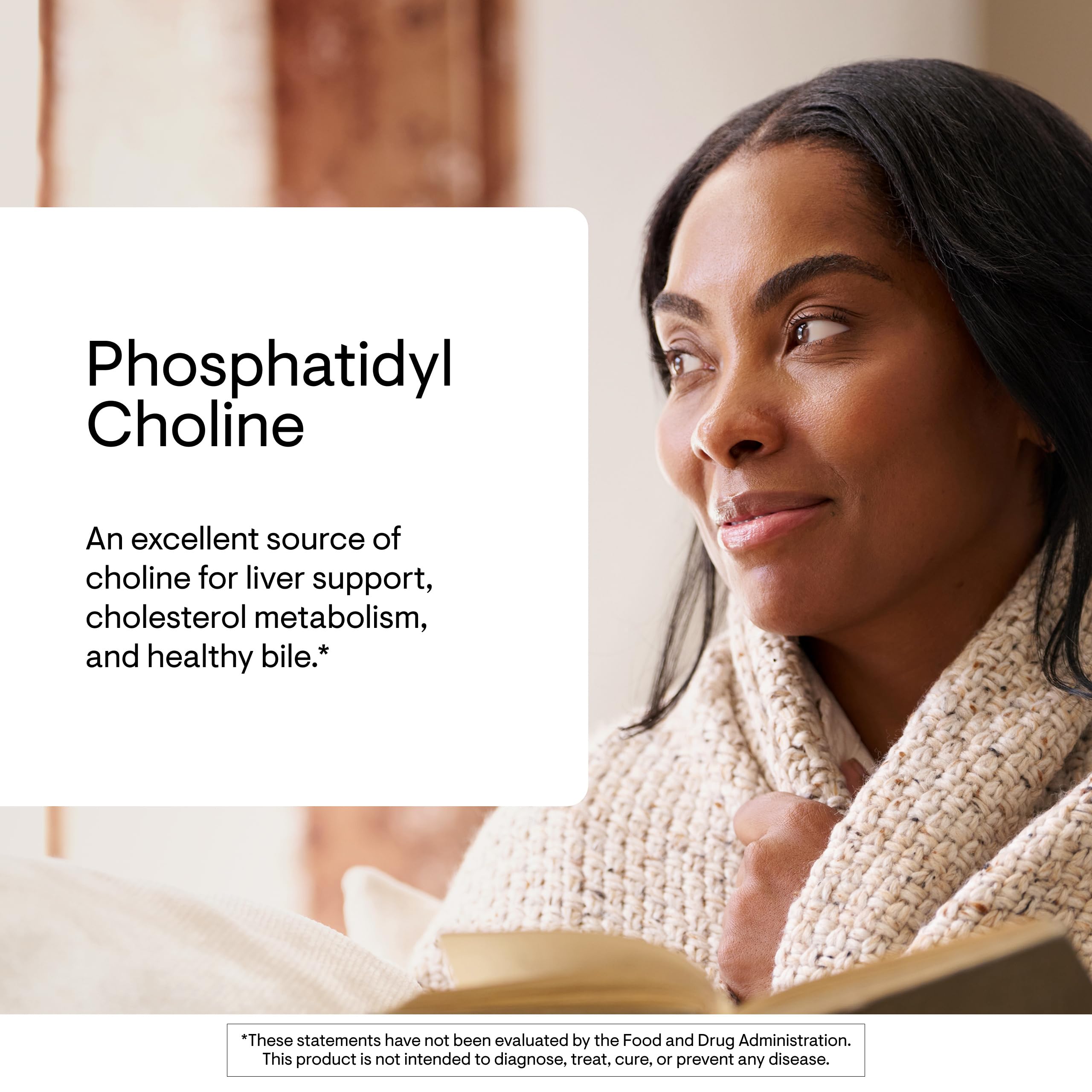 THORNE Phosphatidyl Choline, 420 mg Phosphatidylcholine, 60 Softgels | Supports Liver Health, Cholesterol Metabolism & Healthy Bile*, Gluten & Dairy-Free, NSF Contents Certified