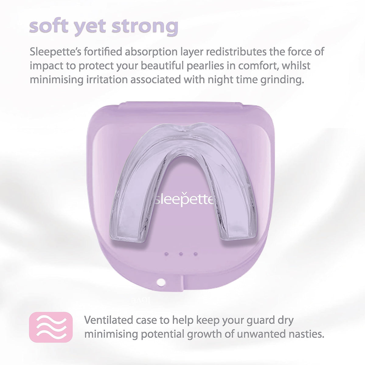Night Guard for Women, TMJ Mouth Guard for Grinding Teeth at Night & Jaw Clenching - Moldable Dental Night Guard for Teeth Grinding Mouth Guard for Sleep, 4 x Nightguard 2 x Sizes