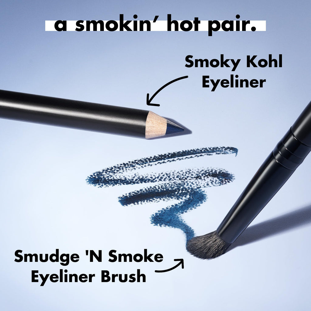 Buy now e.l.f. Smudge 'N Smoke Eyeliner Brush, Multi-Use Eyeshadow & Eyeliner Brush For Creating A Perfect Smoky Eye, Vegan & Cruelty-Free at indiglob india