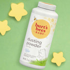 Burt's Bees Baby Dusting Powder, 7.5 Ounces | Talc-Free, Pediatrician Tested, Baby Skin Care Essential, Helps Keep Skin Soft and Dry, 100 Percent Natural Origin