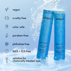 amika hydro rush intense moisture shampoo with hyaluronic acid