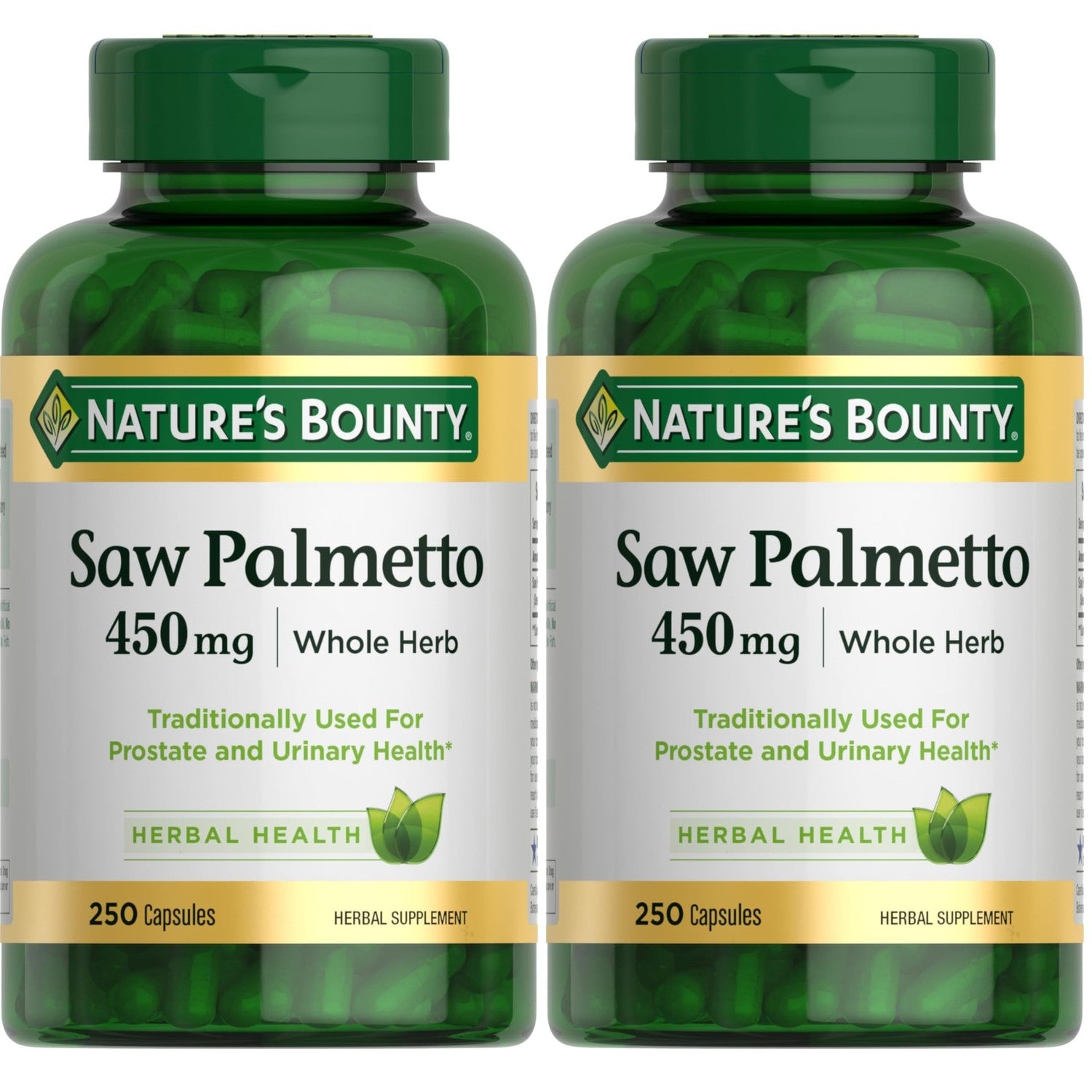 Nature's Bounty Saw Palmetto 450 mg, 100 Capsules