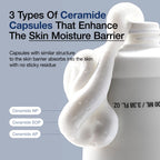 ANUA 3 Ceramide Panthenol Moisture Barrier Cream, 3.38 fl oz | Hydrating Daily Face Moisturizer for All Skin Types, Soothing, Non Comedogenic, with Centella for Skin Barrier