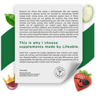 Lifeable Kids Biotin Gummies | 5,000mcg | Great Tasting Natural Flavor Biotin Supplement | Vegan Hair Gummies | for Hair Skin and Nails | 90 Gummies