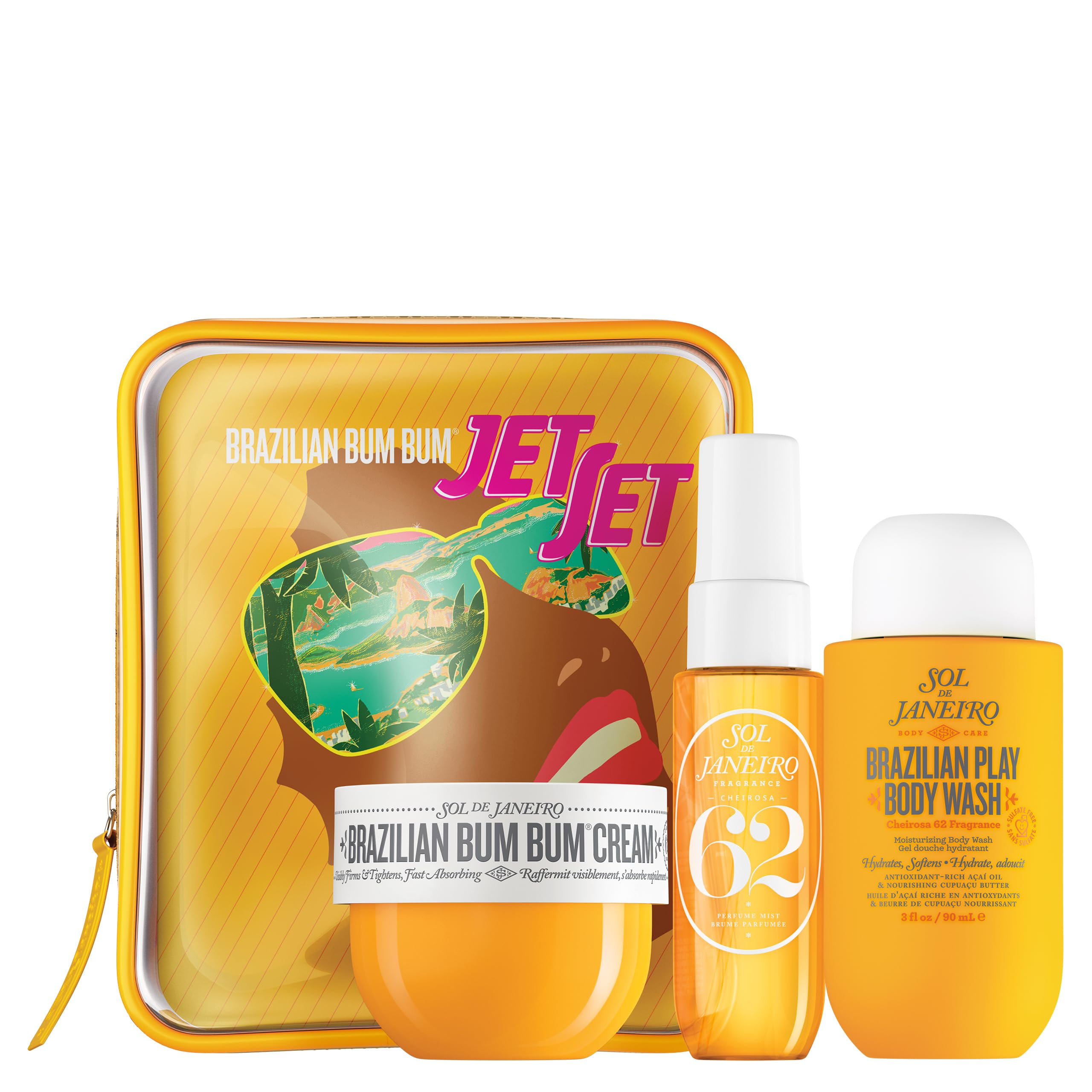 Sol de Janeiro Jet Set | Travel Shower Kit | $40 value