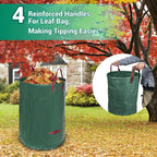 Rake for Leaves Set, Heavy-Duty Garden Rake for Lawns, 73-Inch Adjustable