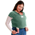 Buy now Sleepy Wrap Stretchy Ergonomic Baby Carrier Sling for Newborns to Toddlers - Hands-Free Lightweight Baby Wrap 7-35 lbs (Dark Gray) at indiglob india