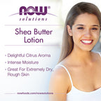Buy now NOW Foods Solutions, Shea Butter, Skin Emollient, Seals in Moisture for Dry Rough Skin, 7-Ounce at indiglob india