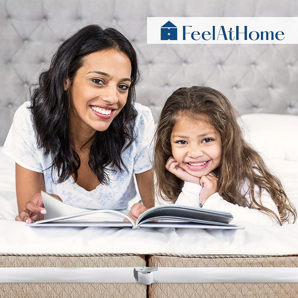 Buy now FeelAtHome Twin Bed Converter - Twin to King Mattress Joiner, 33ft Long Connecting Strap at indiglob india