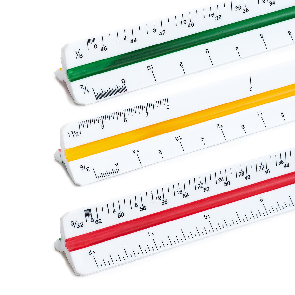 Mr. Pen Architectural Triangular Ruler Set with 12 Inch Triangular Scale