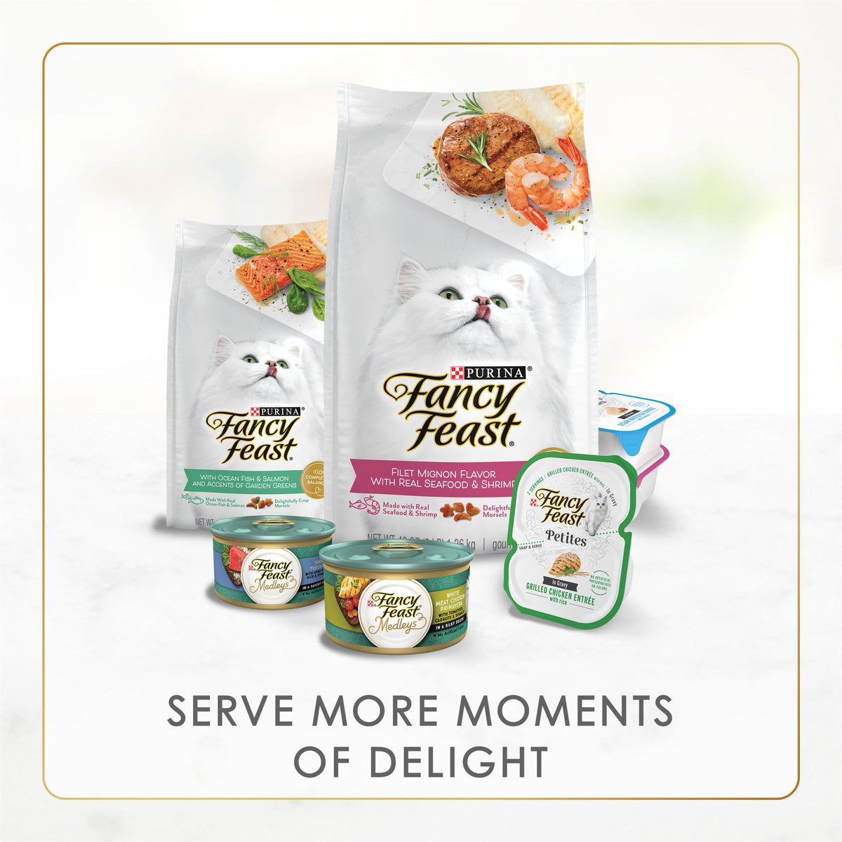 PURINA Fancy Feast High Protein Senior - (24) 3 oz. Cans