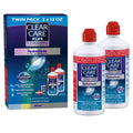CLEAR CARE Plus Cleaning & Disinfecting Contact Lens Solution, 12 Oz 2 Pack