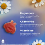 Zarbee's Kids Calm Gummies with Magnesium, Raspberry, 30 ct | For Kids Ages 5+ Years, Melatonin-Free, Support for a Calm Mind & Body, Chamomile & Vitamin B6