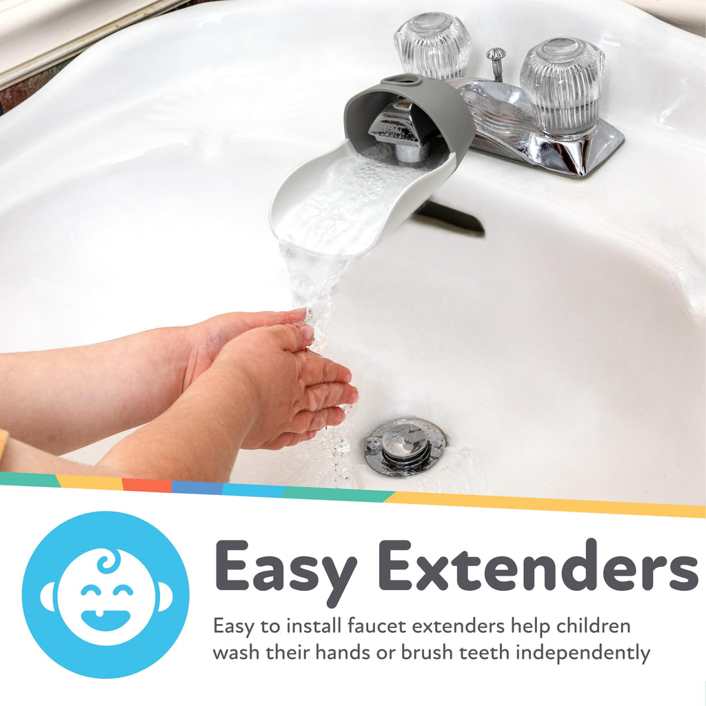 Nuby 2-in-1 Faucet Extender - 2 Pack