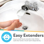 Nuby 2-in-1 Faucet Extender - 2 Pack