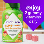 Vitafusion GLP1 Gummy Supplement | 90 Multivitamin Gummies