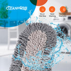 CLEANHOME Microfiber Dust Mop Replacement Pads for Hardwood Floor Cleaning