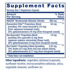 Life Extension NAD+ Cell Regenerator™ and Resveratrol Elite™*, nicotinamide riboside, Trans-resveratrol, quercetin, Fisetin, Heart Health, Healthy Aging, Vegetarian, Non-GMO, Gluten Free, 30 Capsules